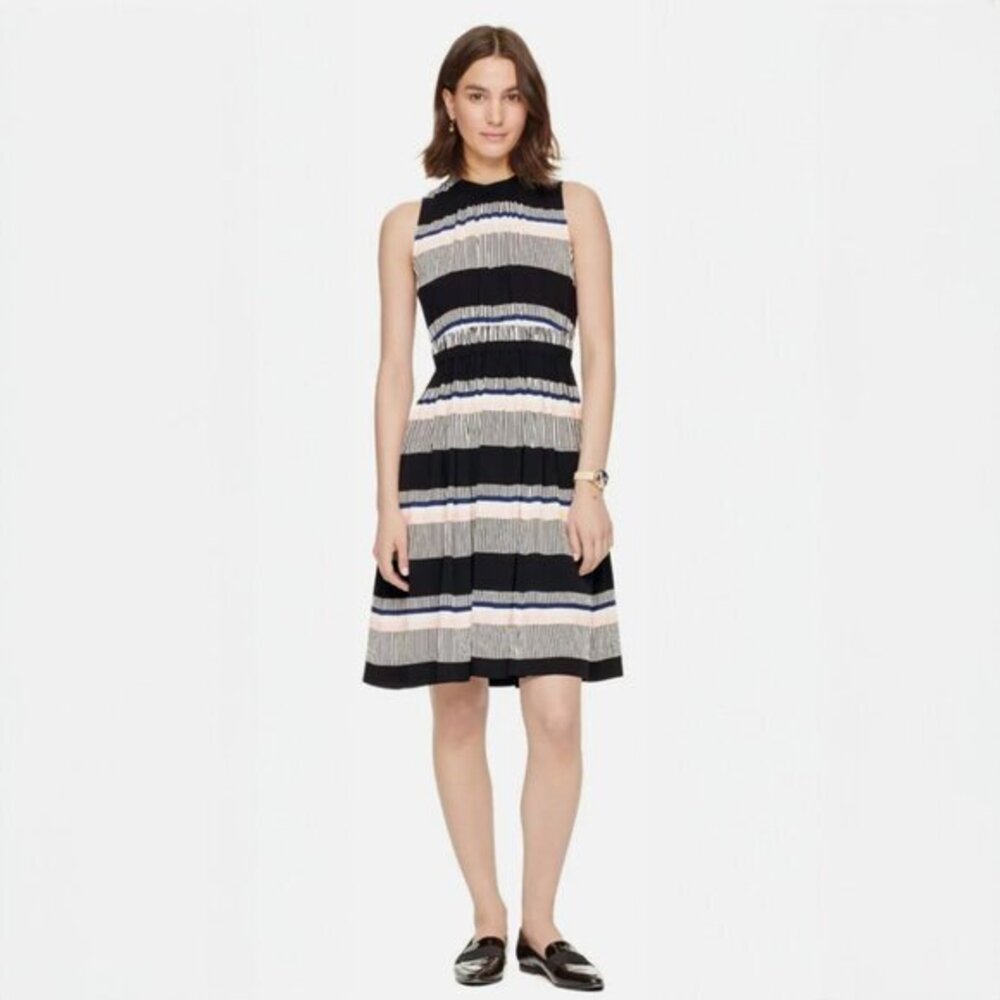 Kate Spade Bay Stripe Tie Back Dress - sz 0